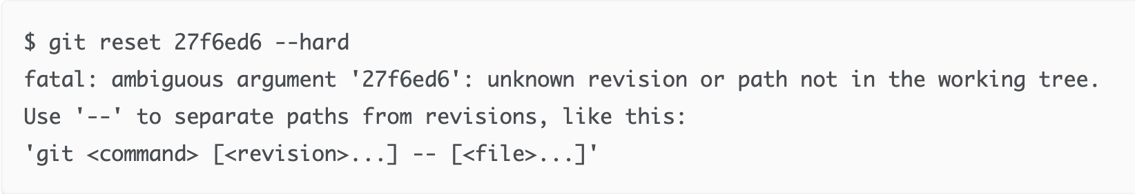 用git reset <Commit物件的id> --hard 來檢查該檔案是否真的完全刪除了